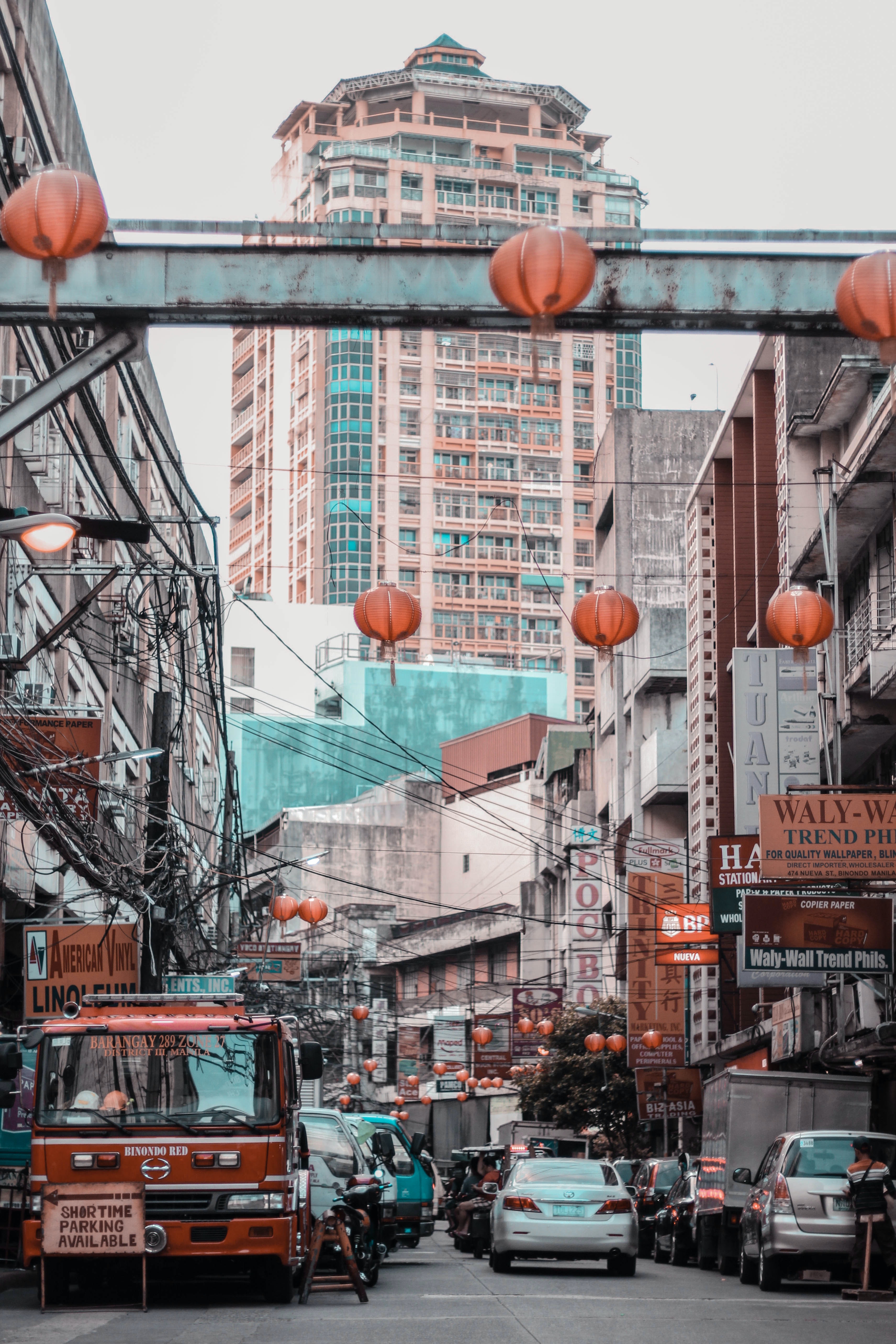A view of a Manila street.